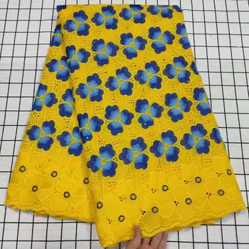 

New Arrival Swiss Lace Fabric 2020 Embroidery African Lace Fabrics Punch Cotton Dry Lace Swiss Voile Lace In Switzerland