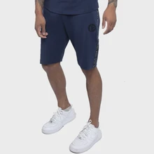 Мужские хлопковые шорты до середины голени для тренажерного зала, фитнеса, бодибилдинга, повседневные бегуны для тренировок, спортивные короткие штаны, спортивные штаны, спортивная одежда