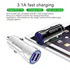 Olaf Car Charger Quick Charge 3.0 2.0 Mobile Phone Charger Fast Car Charger for iPhone XS Max Samsung 2 Port USB Phone Chargers ► Photo 2/6