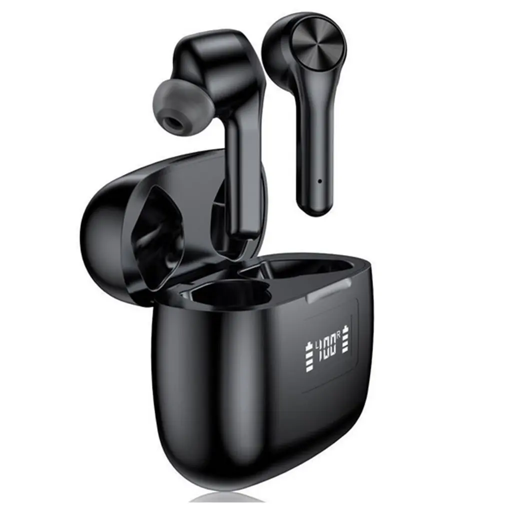 T9 Wireless Headset Power Display High Definition Stereo Sound Headphone Waterproof Sports Headphone