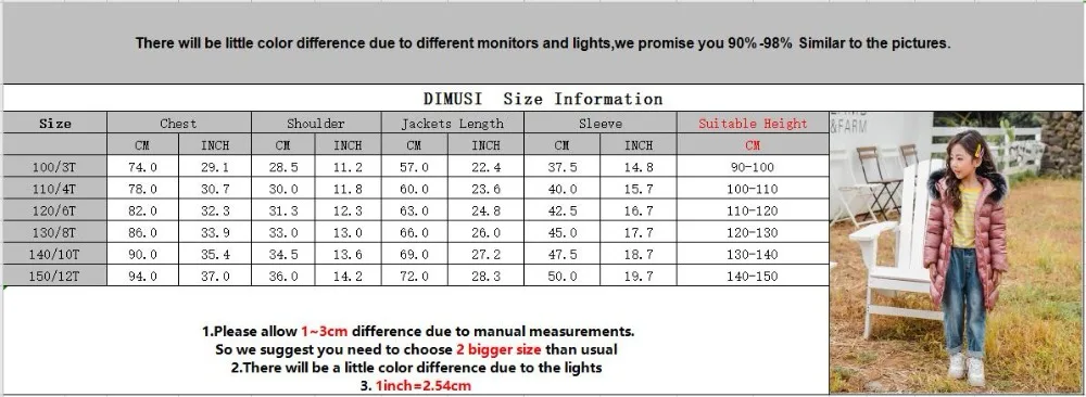 DIMUSI/зимние детские куртки плотные парки с капюшоном для мальчиков верхняя одежда средней длины для маленьких девочек, теплые куртки с меховым воротником, одежда для детей 12 лет