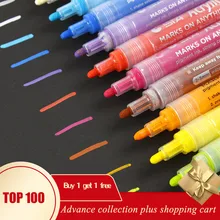 Аксессуары для школы rotuladores punta pincel canetinha acuarella peinture acrylique feutre coloriage профессиональный