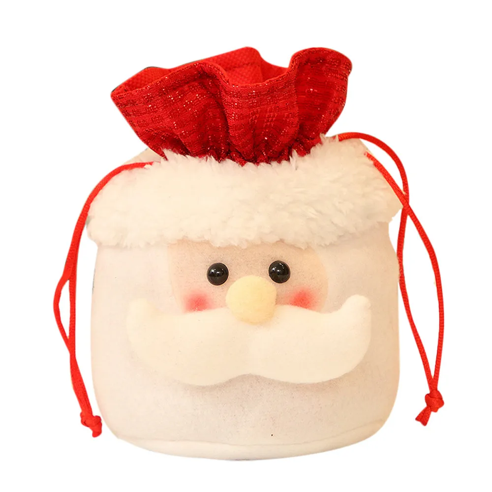 Рождественские конфетные вечерние подарочные украшения для сумок упаковочная обертка для хранения рождественских подарков