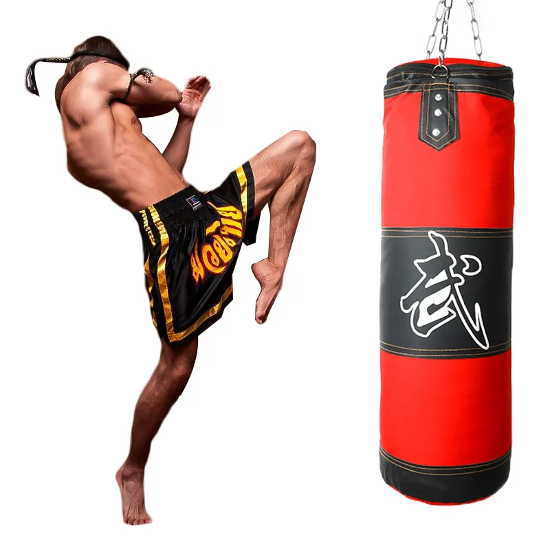 

Professional Training Fitness MMA Boxing Punching Bag Hanging Boxing Hollow Sandbag Gym Heavy Musculation Sandbag 60-120cm