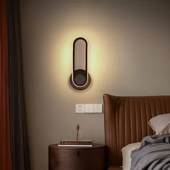 

nordice deco maison wall lamp rope aisle dining room corridor bedroom lamp wall lights for home