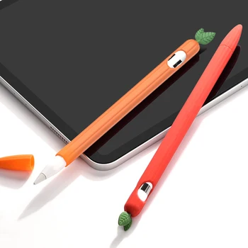 

Colorful Soft Gel Silicone Compatible For Apple Pencil Case Compatible For Ipad Tablet Touch Pen Stylus Protective Sleeve Cover