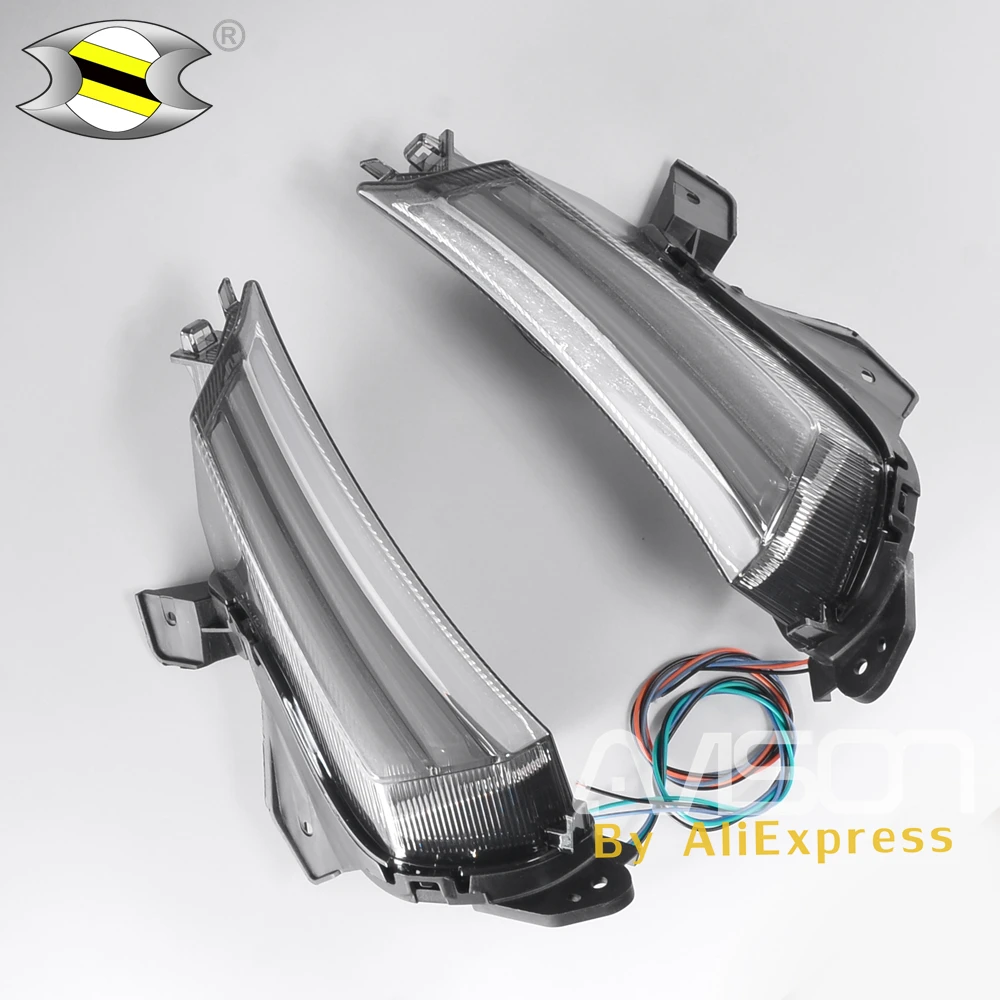 Светодиодный передний поворотный фонарь для мотоцикла боковая лампа XMAX 300 Φ 250 a