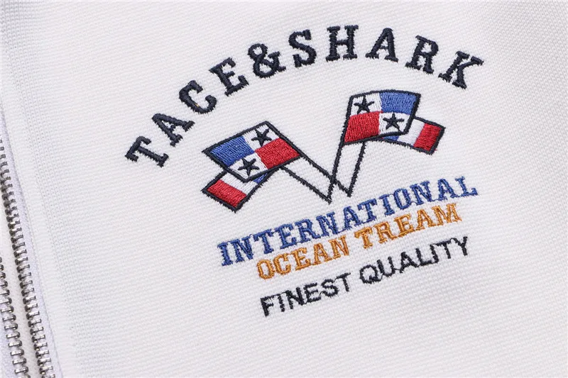 Королевская Роскошная брендовая мужская куртка Tace & Shark Мужская осенняя на молнии