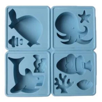 

Animals Home Decoration Mold Diy Aroma Gypsum Plaster Silicone Mould For Car Pendant Blue