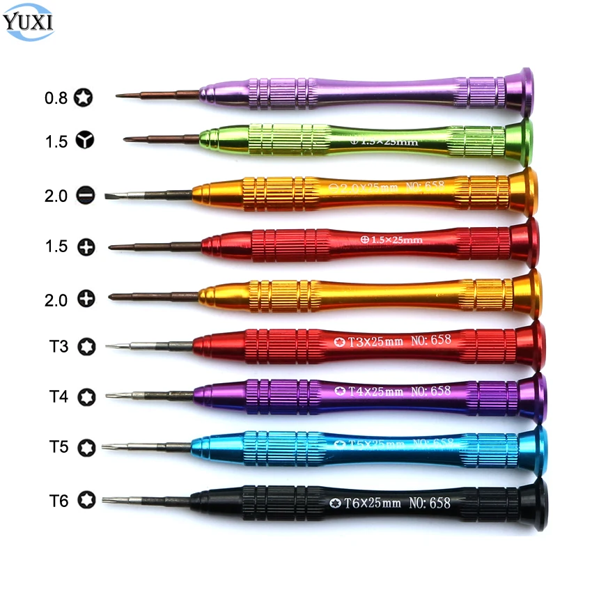 

YuXi Precision Screwdrivers T3 T4 T5 T6 Y 2.0mm 1.5mm Phillips Repair Tools For Nintend Switch NS Joy-Con Joycon Gamepad