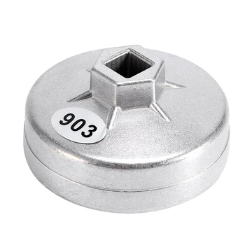 

903 Oil Filter Cap Wrench Tool Socket Remover Kit 14 Flutes For Chery BMW Santana Automotive Hand Kit Supplies