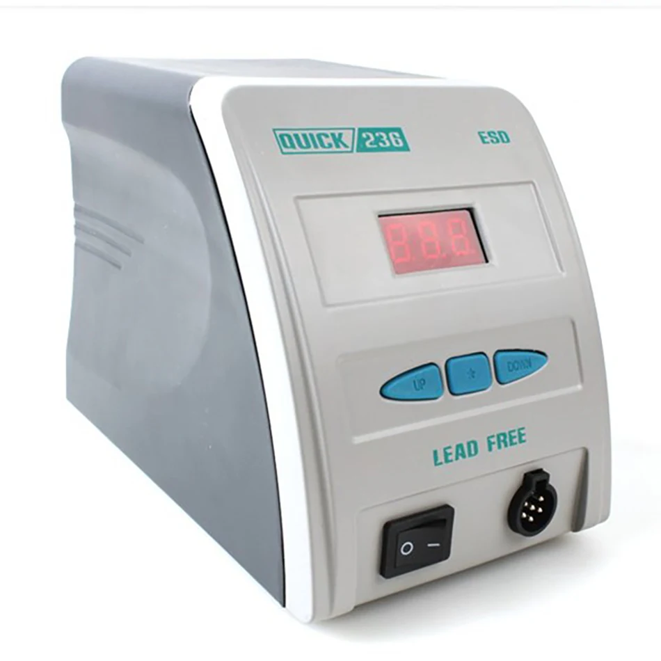 

90W Original QUICK 236 ESD Soldering Station SMD ESD Constant Temperature Electric Solder Iron Welding station Weld tools