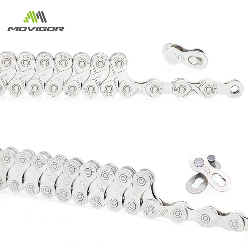Ultralight Steel Bike Chains 6 7 8 9 10 11 Speed MTB Road 116L Bicycle Chain for Shimano/SRAM Cycling Part | Спорт и развлечения