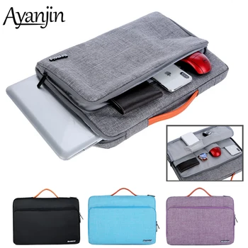 

Laptop Bag 15.6 13 For Macbook Air 13 Pro 16 13.3 14 15 15.4 inch Laptop Sleeve Case PC Tablet Cover For Xiaomi Huawei HP Dell