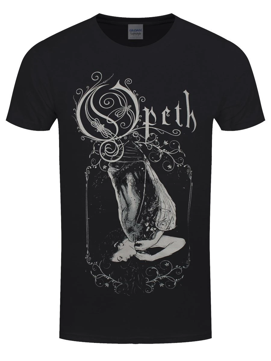 Мужская черная футболка Opeth Chrysalis |
