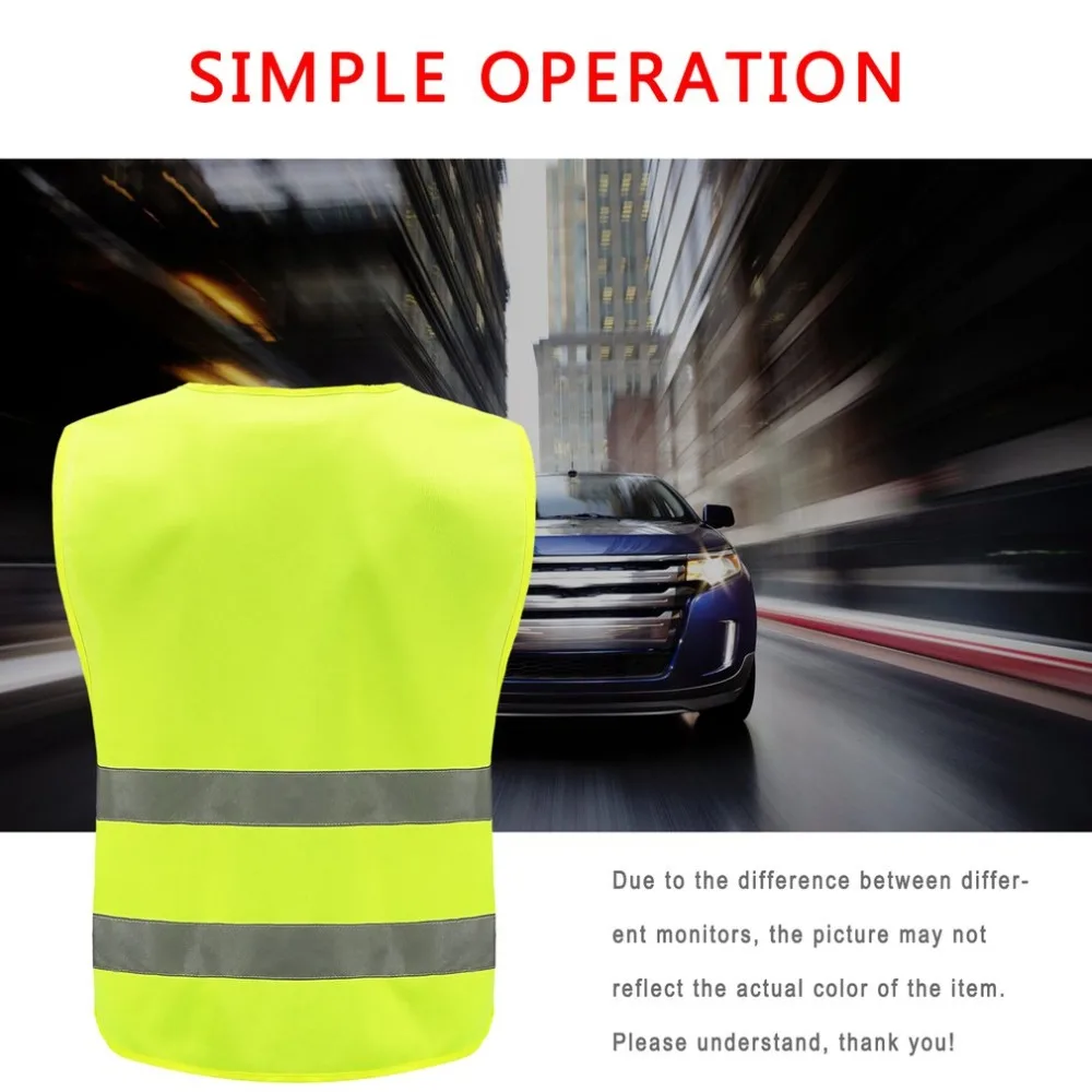 Car Reflective Clothing For Safety Vest Body Safe Protective Device Traffic Facilities For Running Cycling Clothing Vest