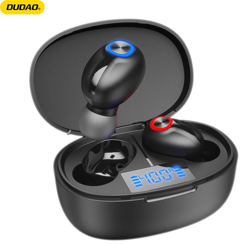 Auricolari Bluetooth 5.0 Wireless Dudao Tws Con Display 5 Ore Di Riproduzione Auricolari Bluetooth Stereo Wireless Reali