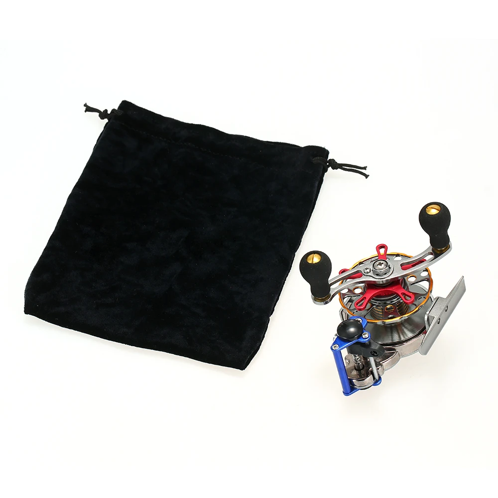 

3BB 2.5:1 65MM Fly Fishing Reel Wheel with High Foot Fishing Reels CNC Machined Metal Right Hand Fishing Reel Wheels