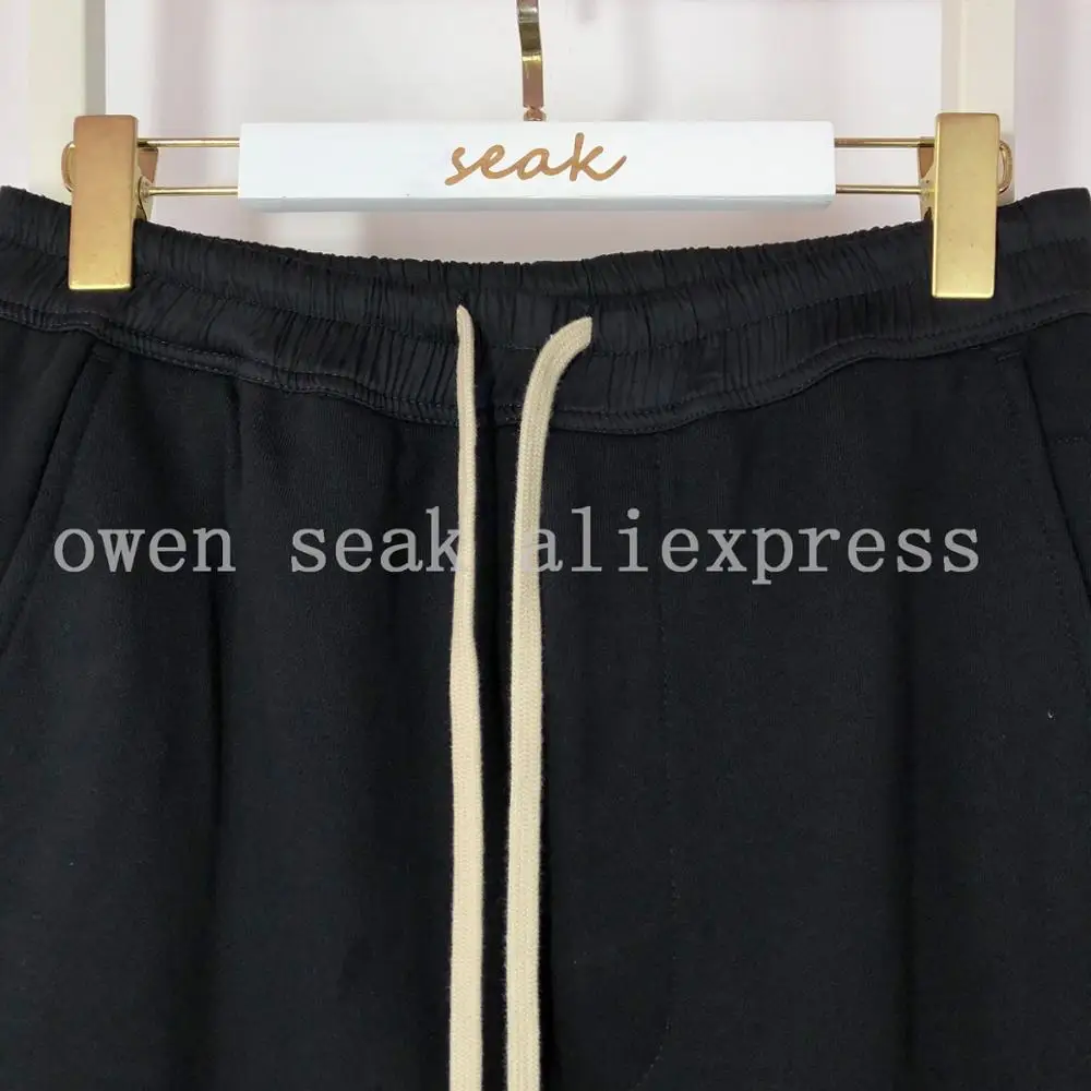 Owen Seak Men Casual Cross Pants Gothic Length Cargo Men's Clothing Sweatpants Autumn Winter Women Harem Black Long Pants