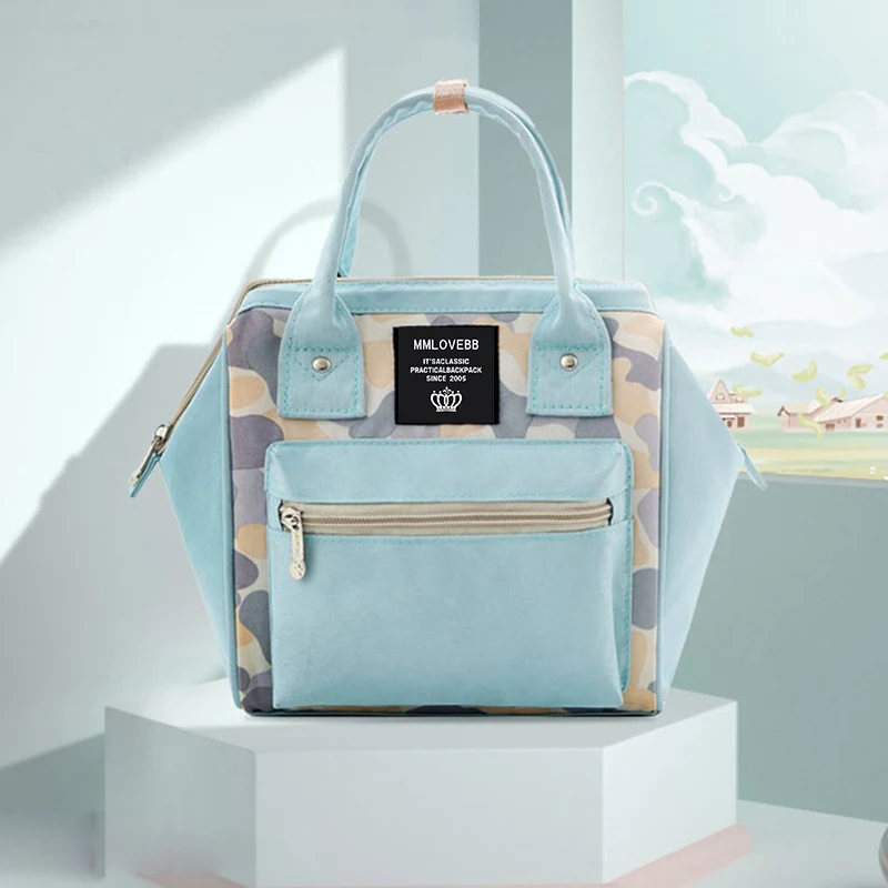 MMloveBB модная сумка для подгузников для мам, брендовая Большая вместительная детская сумка, рюкзак для путешествий, дизайнерская сумка для ухода за ребенком - Цвет: A5