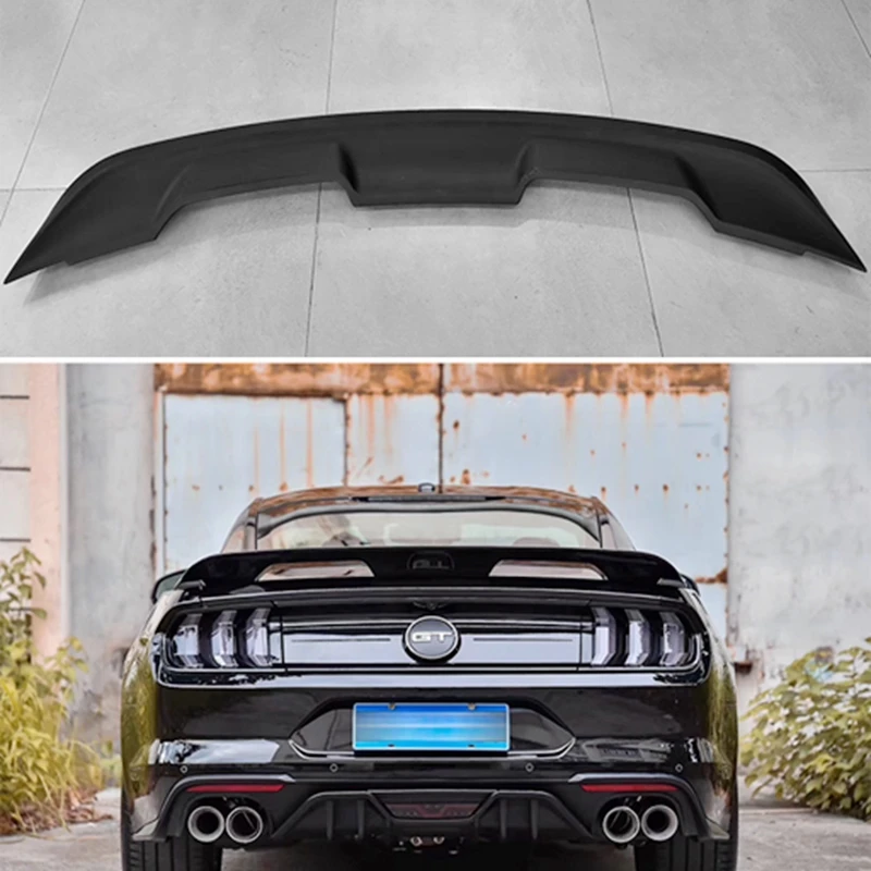 Ford mustang spoiler GT500 stil yüksek qualityCarbon fiber kanat trunk