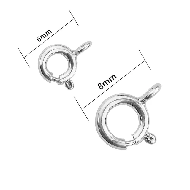 925 Sterling Silver Jewelry Making Componenets  925 Sterling Silver Jump  Rings - 925 - Aliexpress