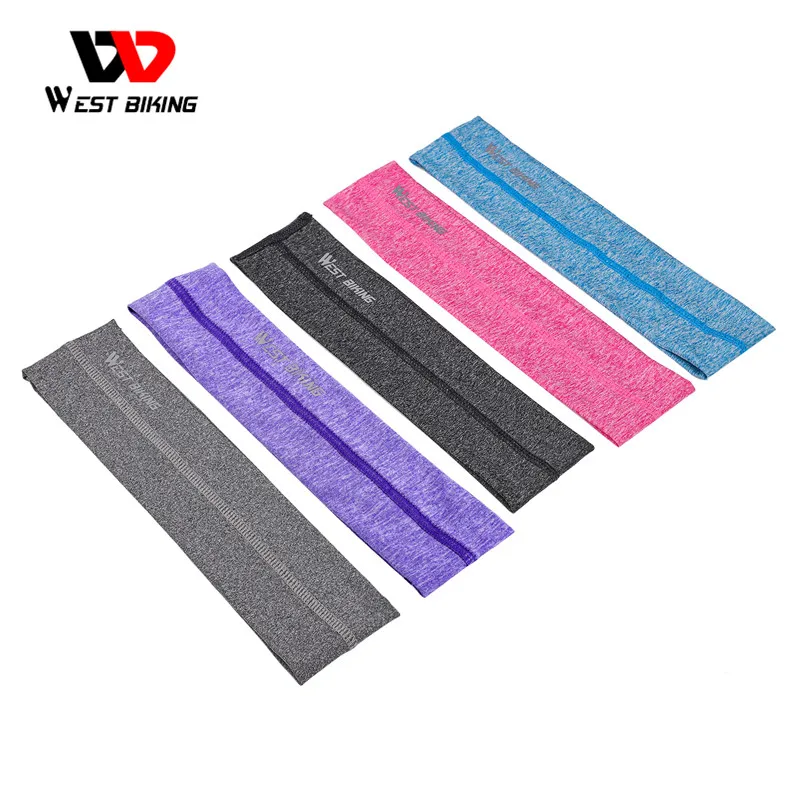 West Fietsen Fietsen Zweetband Unisex Sport Zweet Hoofdband Anti-Slip Ademend Yoga Oefening Running Fitness Haar Zweet Band