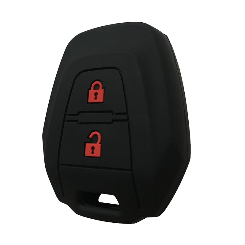 

Covers For Car Keys Set Case For Isuzu Dmax D Max Mu-x Truck Silica Gel Skin 2 Button Key Holder Protector Car Accessories Shell