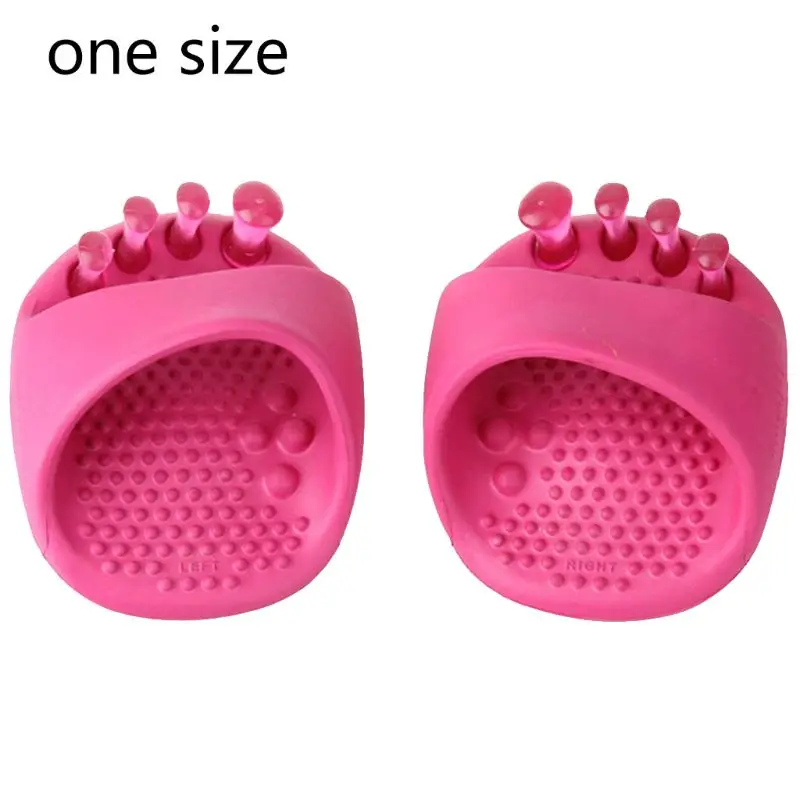 1Pair O-shaped Leg Corrector Legs Knee Straightening Orthosis Half Palm Slippers