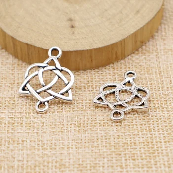 

free shipping 43pcs 25x19mm antique silver Celtic symbols charms diy retro jewelry fit Earring keychain hair card pendant