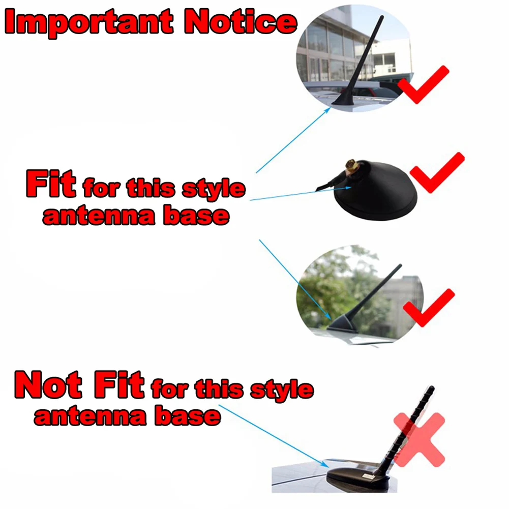 Stylish Universal Auto Car Roof Shark Fin Signal Antenna Fm/am Radio Aerial  Upgraded Signal Universal Car Shark Fin Replacement - Aerials - AliExpress