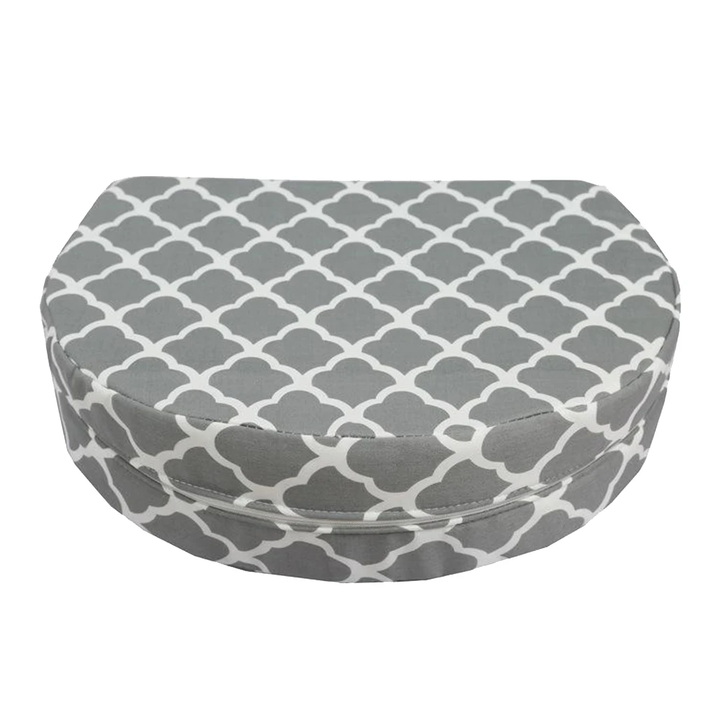 Foam Bed Wedge Support Pillow Washable Quilted Maternity Pregnancy Nursing Mummy
