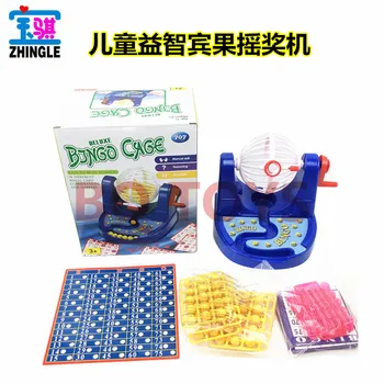 

Children's desktop toys Bingo bingo game machine Parent-child fun puzzle interactive digital card lottery machine