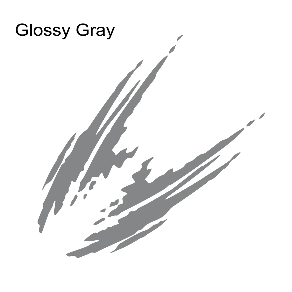 Glossy Gray 2 шт./лот, наклейки на двери гоночного автомобиля, автомобильные наклейки для украшения кузова, наклейки для Jeep Renegade, светоотражающие виниловые наклейки аксессуары для автомобиля, Стайлинг - Название цвета: Glossy Gray