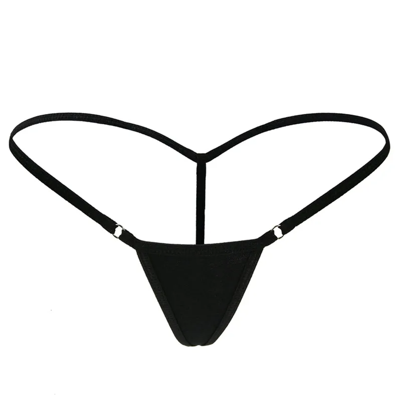 Женские хлопковые трусики бикини с трусиками танга и G String сексуальные мини для