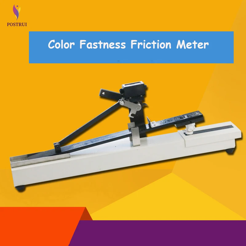 

Dry wet rubbing friction color fastness test machine ZQ-006 manual fabric color fastness detector equipment