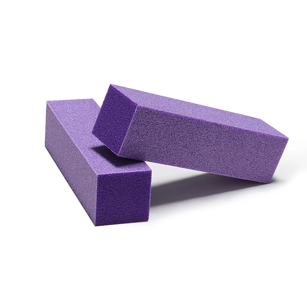 Sponge Nail Art Buffer Block 4 Sides Manicure Tool