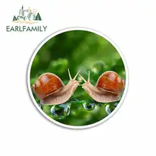 *#Best Price EARLFAMILY 13cm x 12.9cm for Cute Snail Kiss Funny Car Stickers Vinyl Sunscreen RV VAN Fine Decal JDM Car Accessories Cartoon *#Best Price EARLFAMILY 13cm x 12.9cm for Cute Snail Kiss Funny Car Stickers Vinyl Sunscreen RV VAN Fine Decal JDM Car Accessories Cartoon