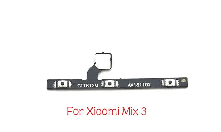Включение/выключение питания, громкость ключ для боковой кнопки шлейф для Xiaomi mi 9 9T Pro A3 CC9 Max mi x 3 mi 8 Se Lite Pocophone F1 Black Shark 2 - Цвет: For Mi Mix 3