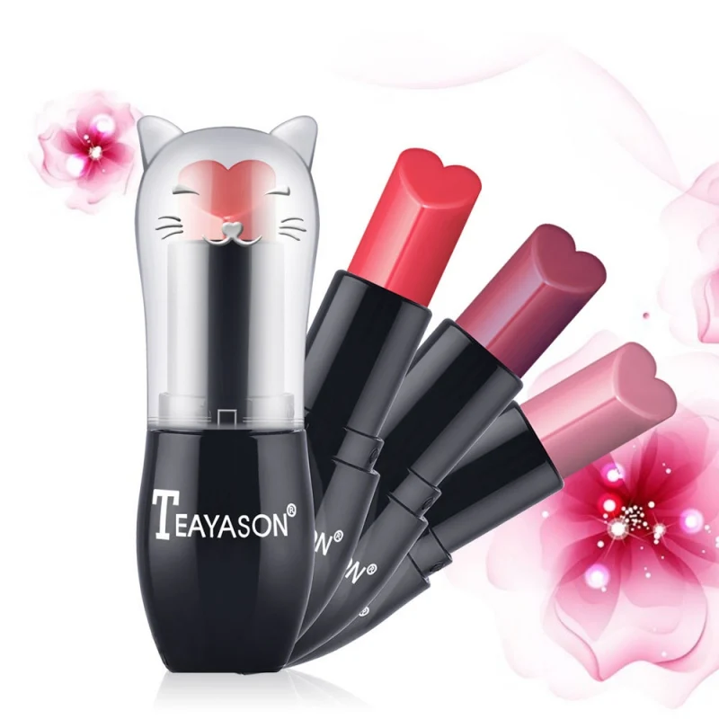 

Heart Shape Matte Lipstick Long-lasting Moisturizing Colorfast Velvet Lipstick Maquiagem