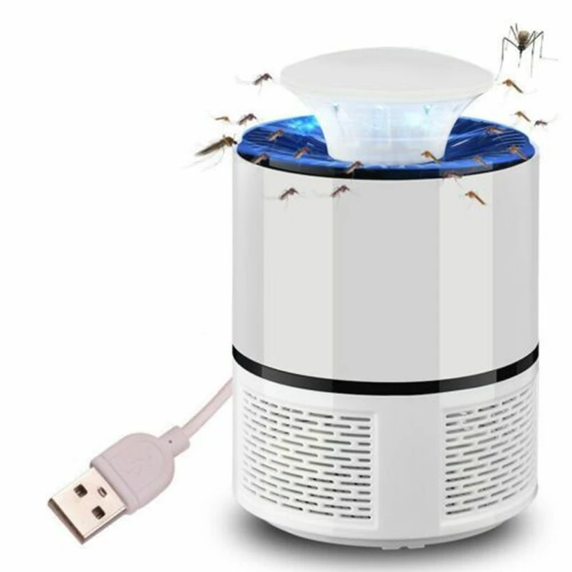 Мини безопасный Электрический комаров убийца catch светодиодный светильник USB насекомых муха Жук Zapper ловушка вредителей Buster светодиодный контроль нетоксичный УФ свет