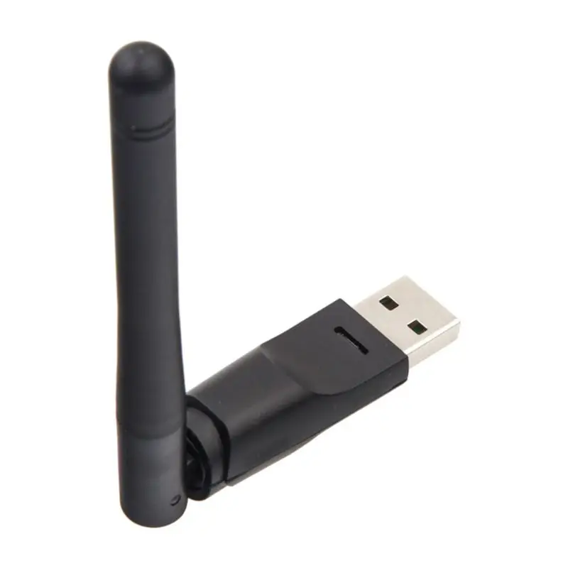 150 Мбит/с мини WiFi приемник ключ беспроводной USB WLAN сетевой карты адаптер Антенна для ПК ноутбука комплект верхней коробки аксессуары