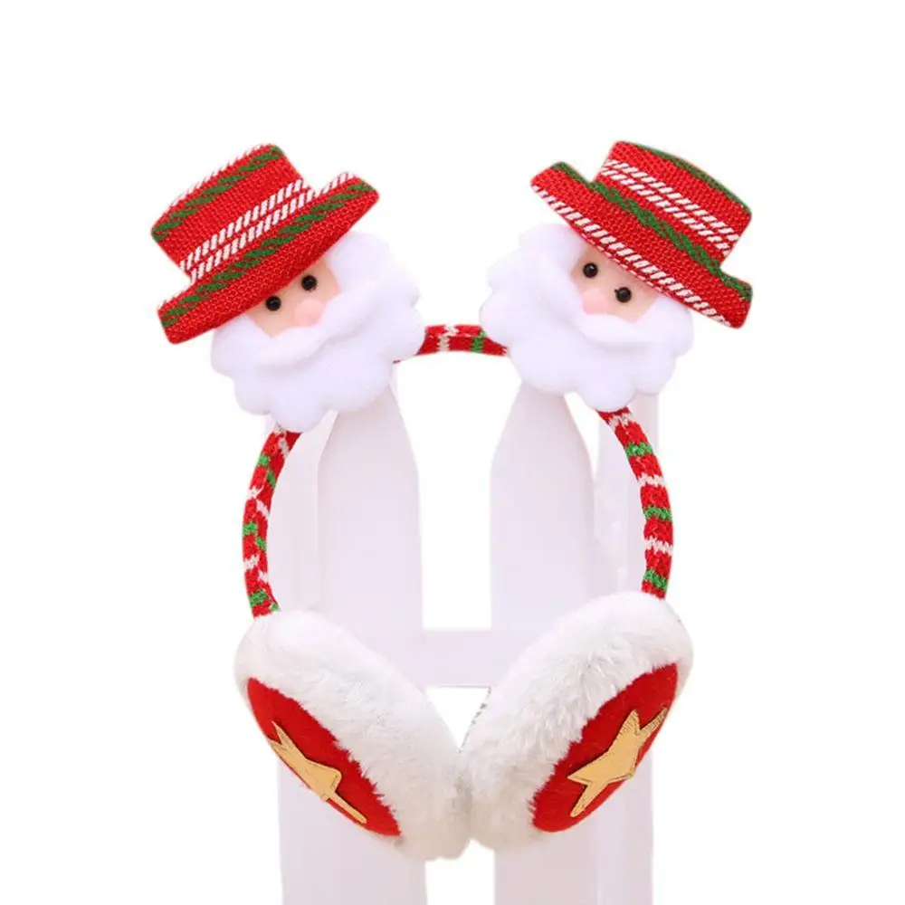 Kuulee Mannen Oorbeschermer Kerst Oorbeschermers Hoofd Hoepel Leuke Cartoon Decoratie voor Volwassenen en Kinderen Voor Winter