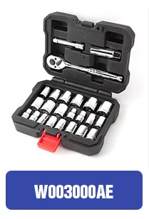 WORKPRO 123PC Mixed Tool Set Mechanics Tool Set Ratchet Spanner Wrench Socket Set 2019 New Design