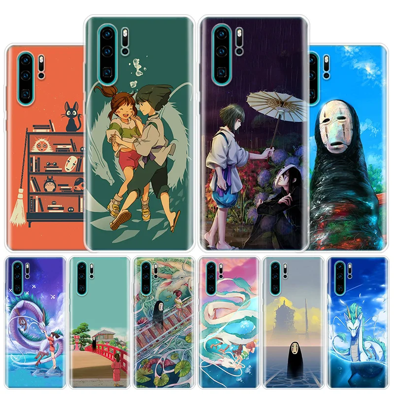 Унесенные призраками Ghibli Миядзаки чехол для телефона Huawei Honor 10 9 Lite 8A 8X 8S 7A 7X 9X 20i Pro