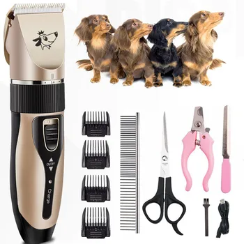 

Pet Hair Clipper Electric Clipper USB Rechargeable Hairdressing Set Dog Shaving Electric Cat Dog Hair Trimmer Grooming #LR4