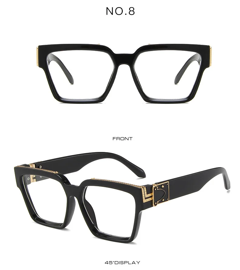 Luxury Brand Square Sunglasses Men Women Designer 2021 Trends Famous Travel Classic Vintage Men's Sun Glasses Cool Retro Shades (15)