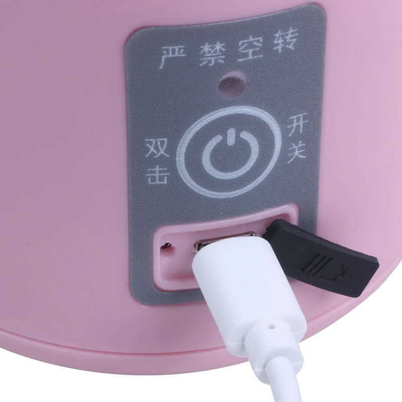 HLZS-380ml USB перезаряжаемая соковыжималка, бутылка, чашка для сока, цитрусовых, блендер, лимон, овощи, фрукты, молочный коктейль, смузи, соковыжималки