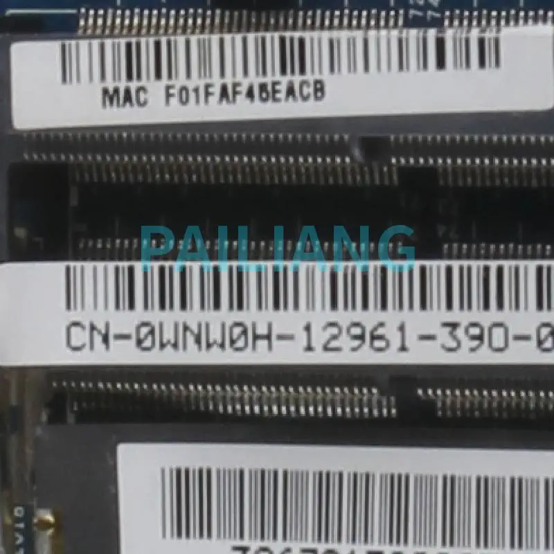 parpailiang m4800 placa principal sr17c drive ddr3 Placa-mãe para notebook - Imagem 4