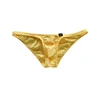 Super Elastic Lycra Men's Small Underwear Sexy Bikini Briefs Low Waist Male Mini Tight Underpants Gay Panties Knickers Man 2